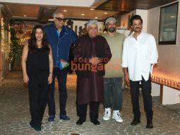 Photos: Celebs attend Javed Akhtar’s birthday bash at Anil Kapoor’s house in Juhu