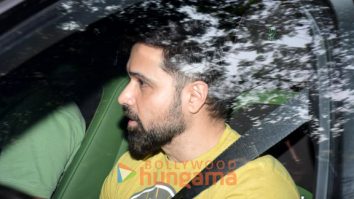 Photos: Emraan Hashmi snapped with his new car in Bandra