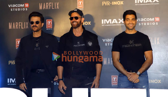 photos hrithik roshan anil kapoor and the entire team snapped at the trailer launch of fighter 4