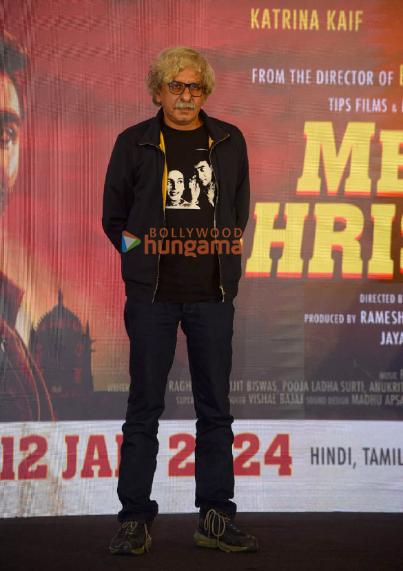 photos katrina kaif vijay sethupathi sriram raghavan and others snapped promoting merry christmas 3