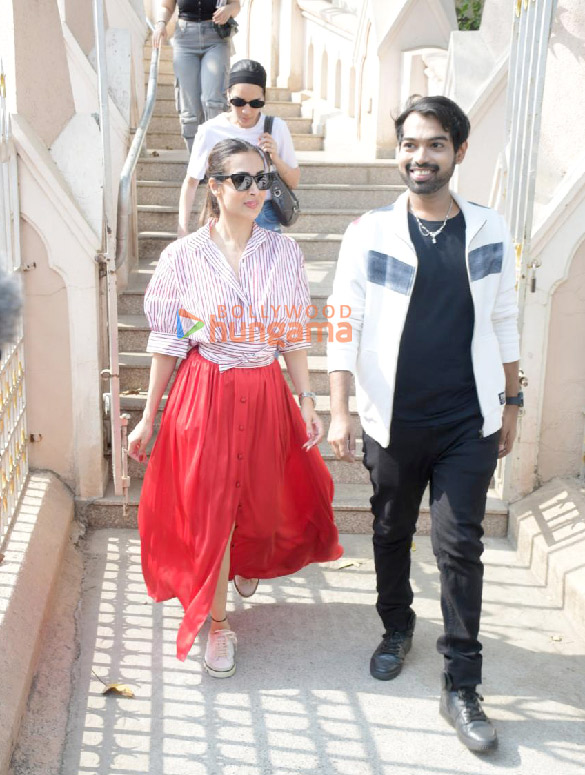 photos malaika arora snapped at mount mary church in bandra 2