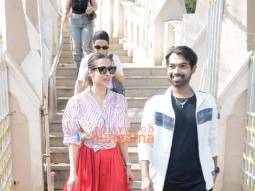Photos: Malaika Arora snapped at Mount Mary Church in Bandra