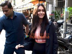 Photos: Mrunal Thakur spotted outside cafe in Bandra