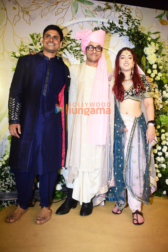 photos newlyweds ira khan and nupur shikhare snapped with aamir khan reena dutta kiran rao and others 5