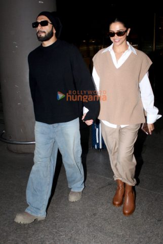 Photos: Ranveer Singh, Deepika Padukone, Arjun Kapoor and others snapped at the airport