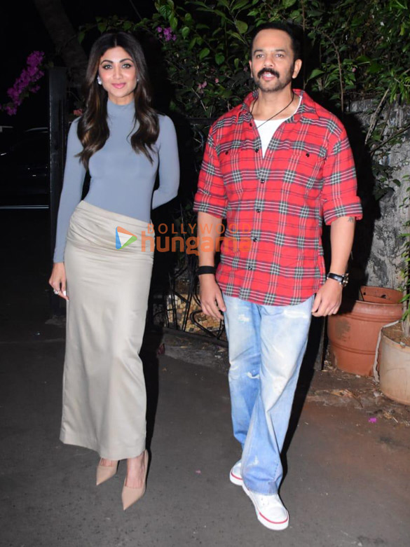 Photos: Rohit Shetty, Shilpa Shetty, Vivek Oberoi and Sidharth Malhotra snapped in Bandra