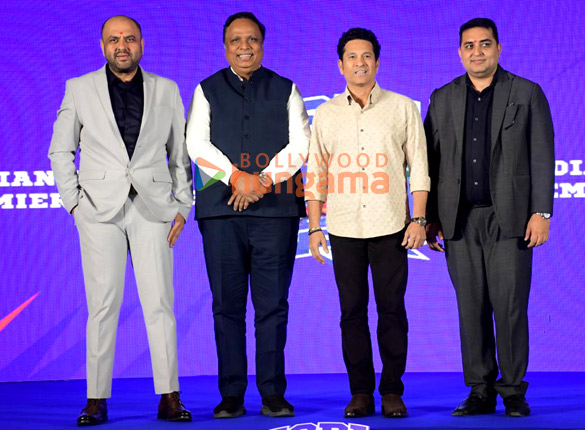 photos sachin tendulkar attends the announcement of the indian street premier league 6