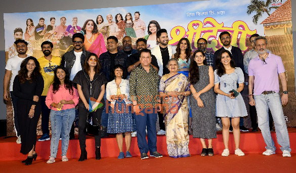 photos sai tamhankar and others attend music launch of marathi film sridevi prasanna 1