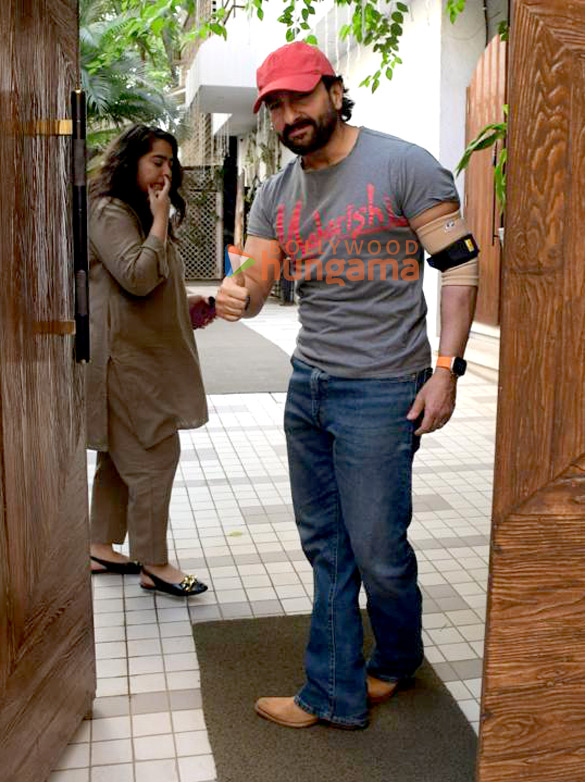 photos saif ali khan spotted at siddharth anands office in bandra 1