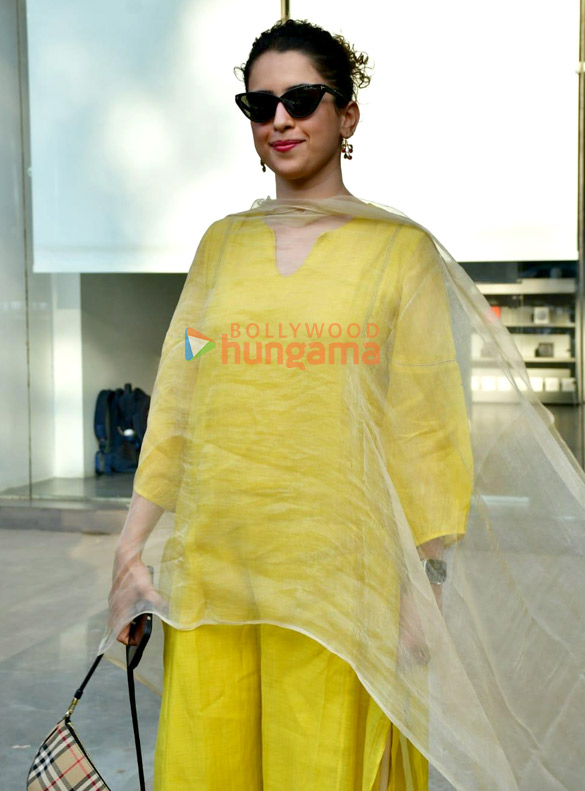 Photos: Sanya Malhotra snapped in Juhu Photos: Sanya Malhotra snapped in Juhu