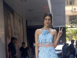 Photos: Kriti Sanon and Shahid Kapoor snapped promoting Teri Baaton Mein Aisa Uljha Jiya