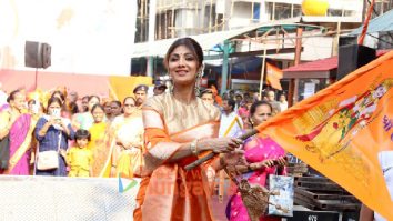 Photos: Shilpa Shetty snapped at the Siddhivinayak Temple in Mumbai