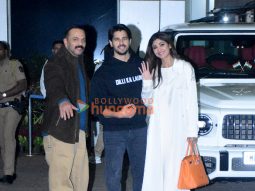 Photos: Sidharth Malhotra, Shilpa Shetty and Rohit Shetty snapped at Kalina airport