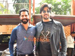 Photos: Sidharth Malhotra and Varun Dhawan snapped in Juhu