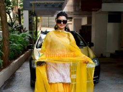 Photos: Urvashi Rautela and Aditi Rao Hydari snapped in Juhu