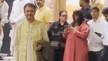 Rajkumar Hirani dressed traditionally as he leaves for Ayodhya