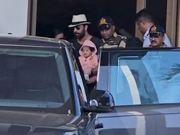 Ranbir Kapoor, Alia Bhatt & adorable little Raha gets clicked at the airport