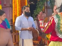 Rishab Shetty and family celebrate the Kola festival, watch