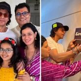 Shah Rukh Khan joins COO Gaurav Verma for housewarming ceremony; see pics