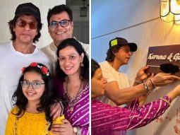 Shah Rukh Khan joins COO Gaurav Verma for housewarming ceremony; see pics