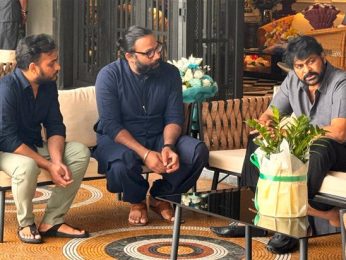 Sandeep Reddy Vanga visits Chiranjeevi to congratulate him on Padma Vibhushan honour, photo goes viral Sandeep Reddy Vanga visits Chiranjeevi to congratulate him on Padma Vibhushan honour, photo goes viral