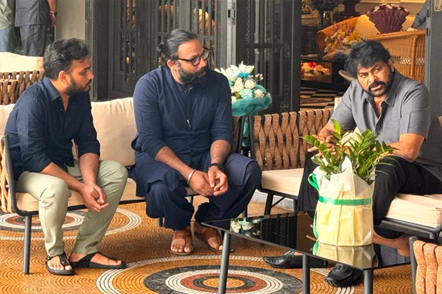 Sandeep Reddy Vanga visits Chiranjeevi to congratulate him on Padma Vibhushan honour, photo goes viral Sandeep Reddy Vanga visits Chiranjeevi to congratulate him on Padma Vibhushan honour, photo goes viral
