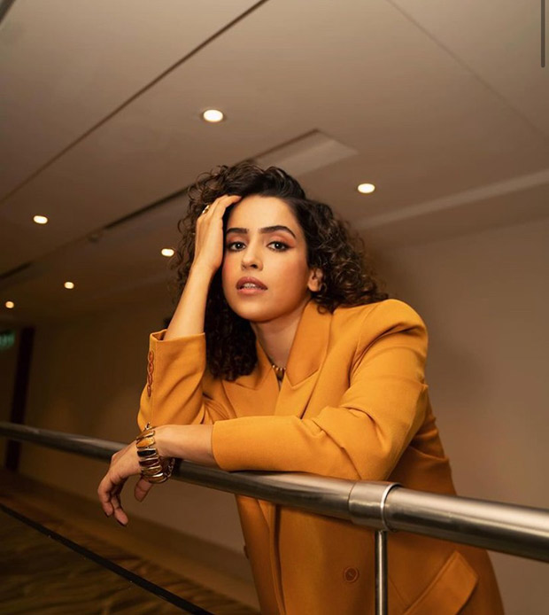 Sanya Malhotra is exuding major boss woman energy in yellow pantsuit