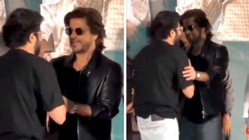 Shah Rukh Khan comforts and kisses a fan on his forehead after he breaks down upon meeting the superstar, watch
