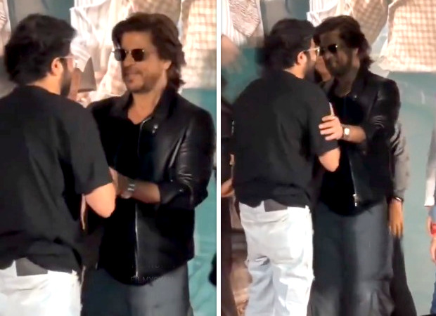Shah Rukh Khan comforts and kisses a fan on his forehead after he breaks down upon meeting the superstar, watch Shah Rukh Khan comforts and kisses a fan on his forehead after he breaks down upon meeting the superstar, watch