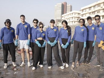 Sharvari takes a step towards environmental responsibility, leads beach cleanup with friends Sharvari takes a step towards environmental responsibility, leads beach cleanup with friends