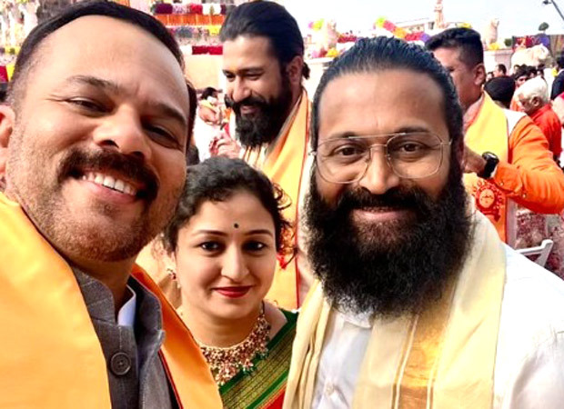 Rohit Shetty shares a picture with Rishab Shetty, captioned it saying, “The Shetty Gang”