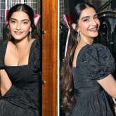 Sonam Kapoor accessorises her hair with pink bow, dresses head-to-toe in Dior for a date night in Paris, see pics