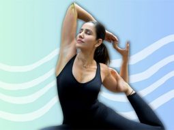 Sonnalli Seygall starts her day with some yoga