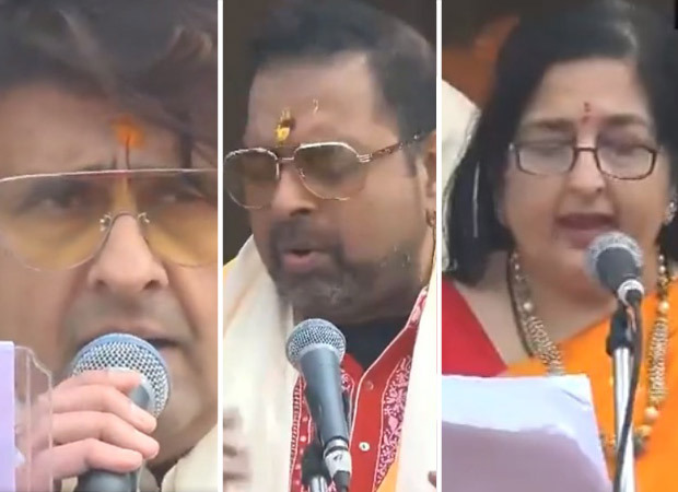 Sonu Nigam enchants Ayodhya with his performance on ‘Ram Siya Ram’ at Ram Mandir Pran Pratishtha ceremony; Shankar Mahadevan, Anuradha Paudwal sing Ram bhajans, watch videos