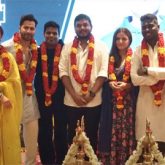 VD 18: Varun Dhawan, Keerthy Suresh, Wamiqa Gabbi attend mahurat puja of Atlee – Kalees film, watch