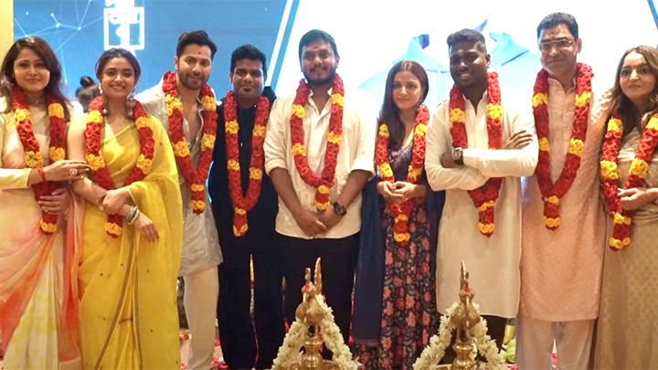 VD18 | Muhurat Pooja of the Ultimate Action Entertainer | Varun Dhawan, Keerthy Suresh, Wamiqa Gabbi