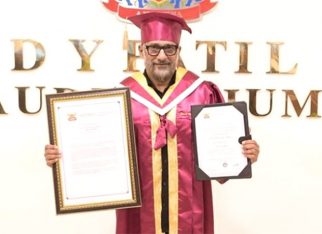 Vivek Ranjan Agnihotri receives a doctorate from the governor of Maharashtra; see post