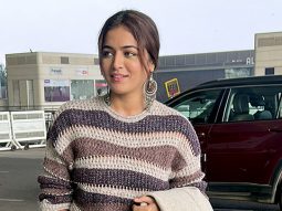 Wamiqa Gabbi chit chats with paps as she gets clicked at the airport