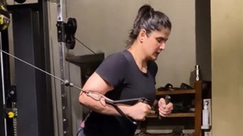 Zareen Khan sweats off some calories in the gym