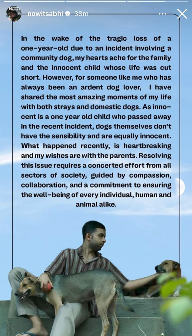 Abhishek Banerjee REACTS to incident involving a community dog killing a one-year-old; calls it "heartbreaking"