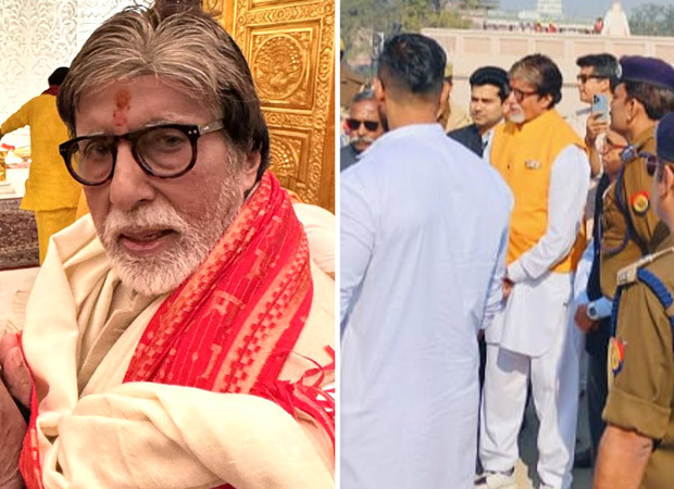 Amitabh Bachchan visits Ram Mandir in Ayodhya to seek blessings, videos go viral Amitabh Bachchan visits Ram Mandir in Ayodhya to seek blessings, videos go viral