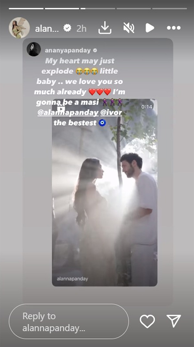 Ananya Panday’s cousin Alanna Panday announces pregnancy; Bollywood reacts