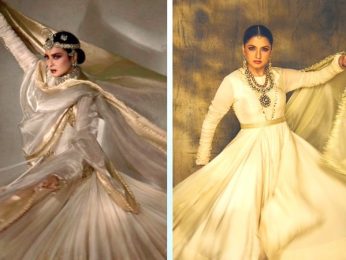 Bhagyashree pays special tribute to Rekha by recreating her look; says, “I know its nothing close to the original but I just had to give it a try” Bhagyashree pays special tribute to Rekha by recreating her look; says, “I know its nothing close to the original but I just had to give it a try”