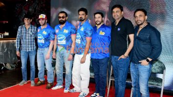 Photos: Bobby Deol, Saqib Saleem and others attend the press conference of CCL team Mumbai Heroes