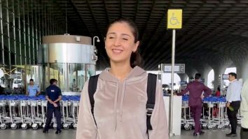 We love that twin win by Dhvani Bhanushali, reminding us to stay stylish and hydrated