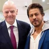 FIFA President Gianni Infantino meets ‘Global Movie Star’ Shah Rukh Khan: “I was very happy to learn about your passion for sports”