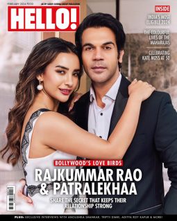 Patralekha and Rajkummar Rao on the cover of HELLO!