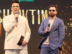 Karan Johar opens up on working with Emraan Hashmi for Showtime; says, “I promise you, he said he’s not a good kisser, he’s a great kisser”