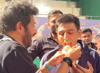 Kartik Aaryan enjoys Ras Malai to celebrate the wrap up of the final schedule of Chandu Champion; calls it ‘Taste of Victory’