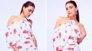 Kriti Sanon in a floral printed dress worth Rs. 1.94 lakhs brings summer vibes to winter days